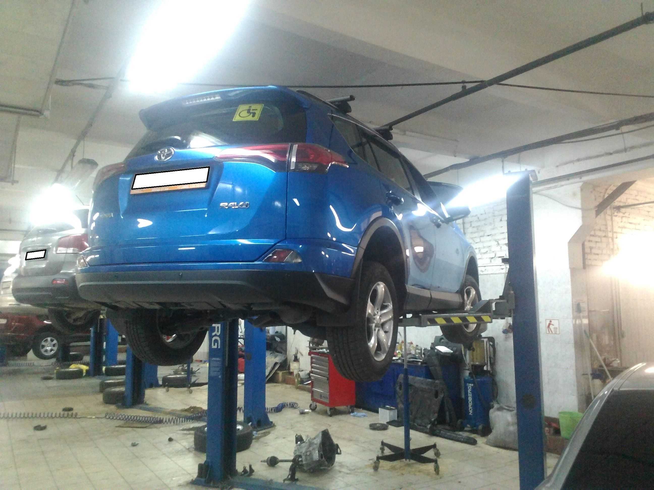 Замена сцепления Toyota RAV 4 в Волгограде