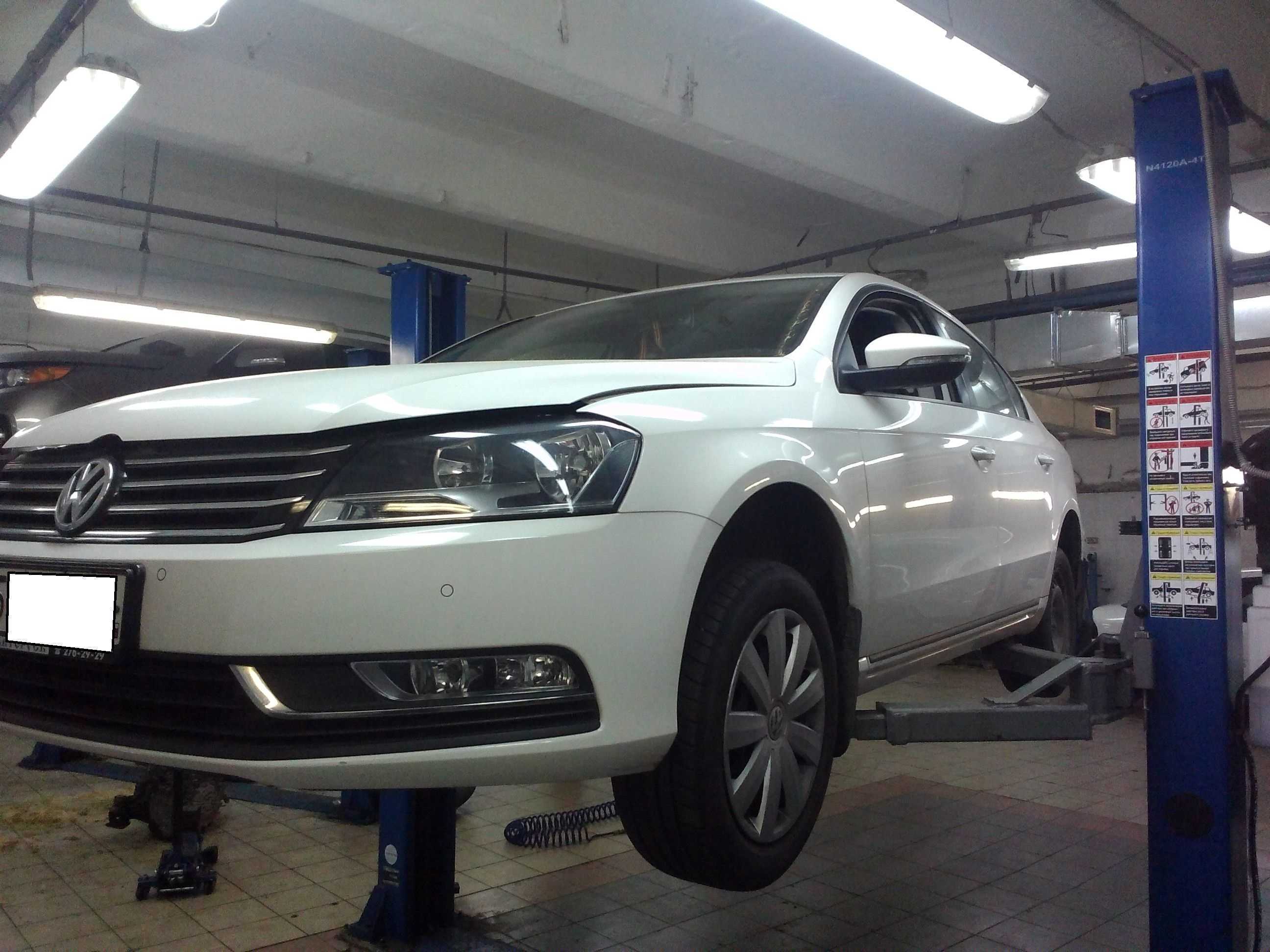 Замена антифриза Volkswagen Passat 1.4, сервис DDCAR