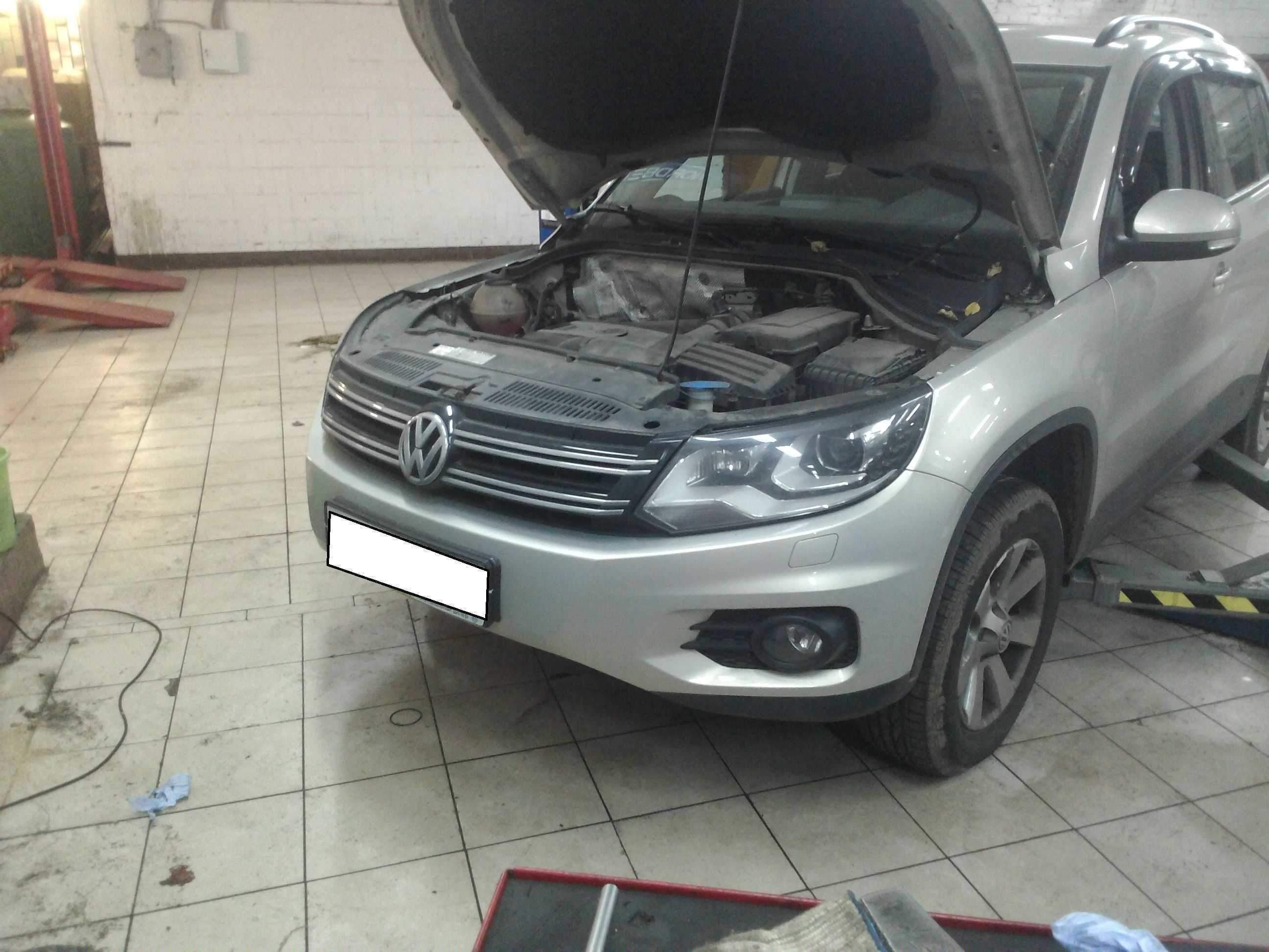 Замена масла АКПП Volkswagen Tiguan 2,0, сервис DDCAR