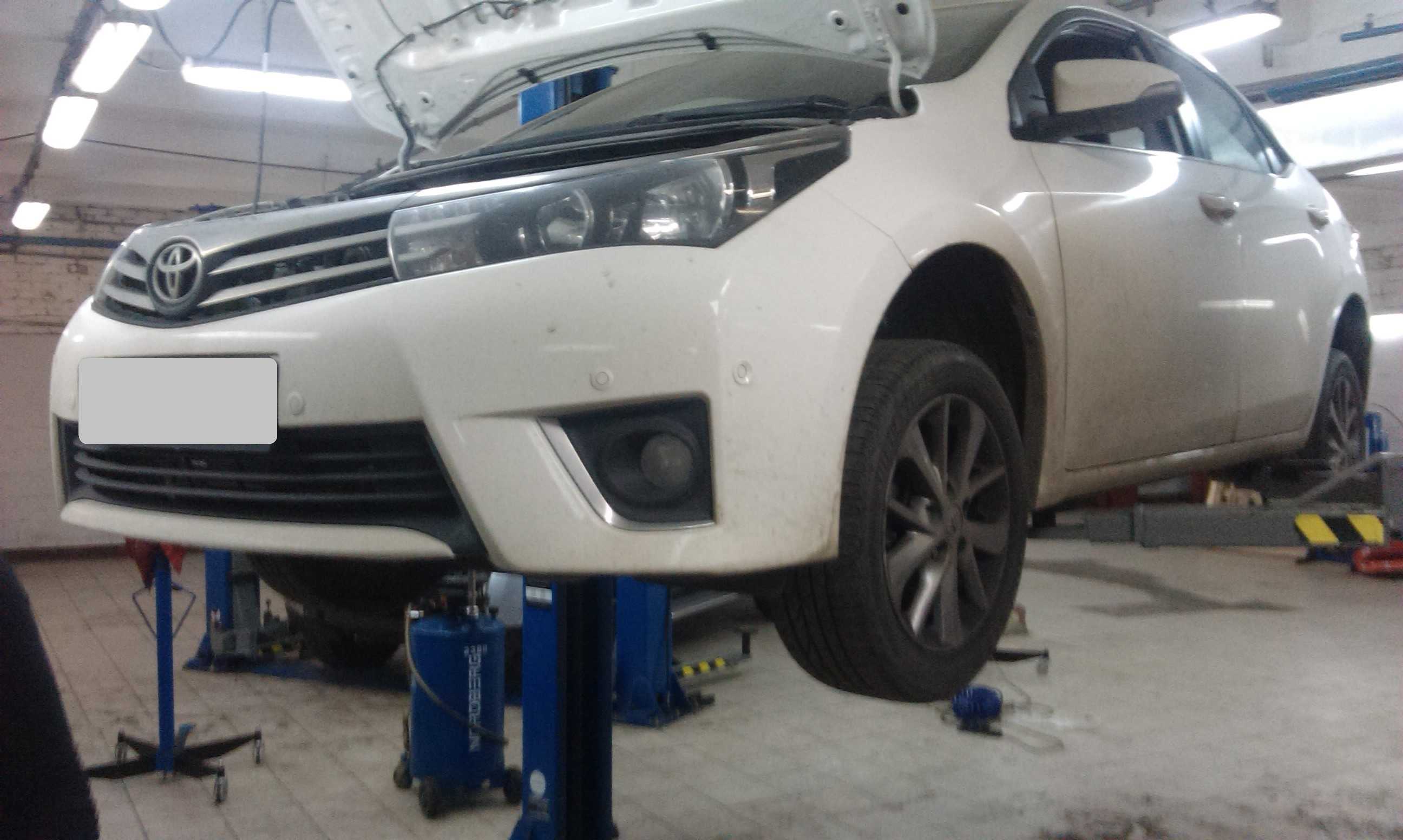 Техобслуживание Toyota Corolla 1.6, сервис DDCAR